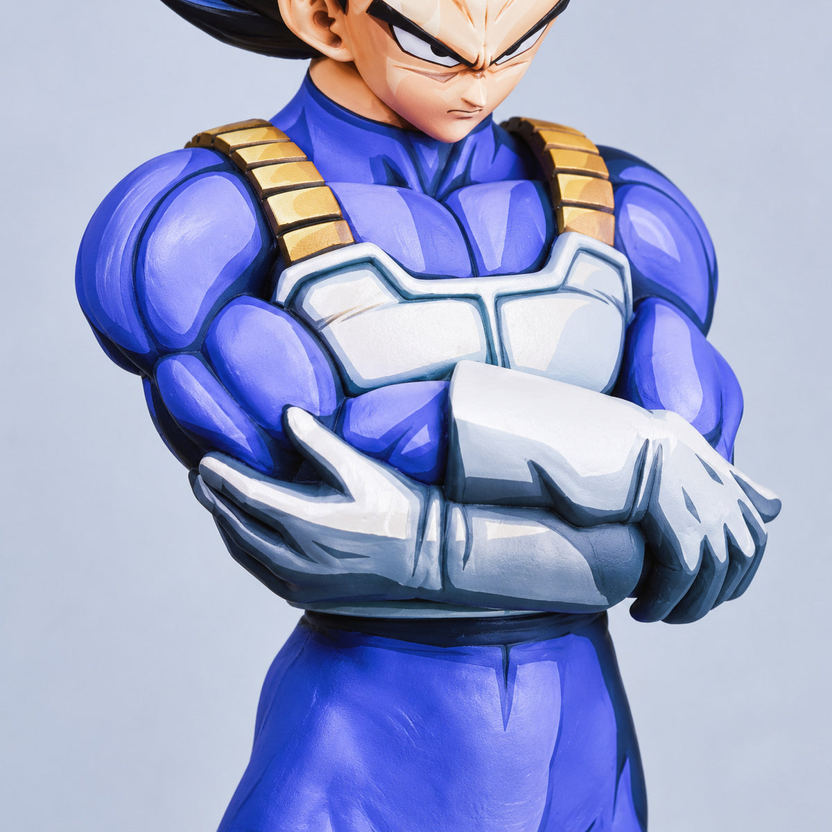Dragon Ball Z Vegeta Figure Repaint — body and paintwork detail